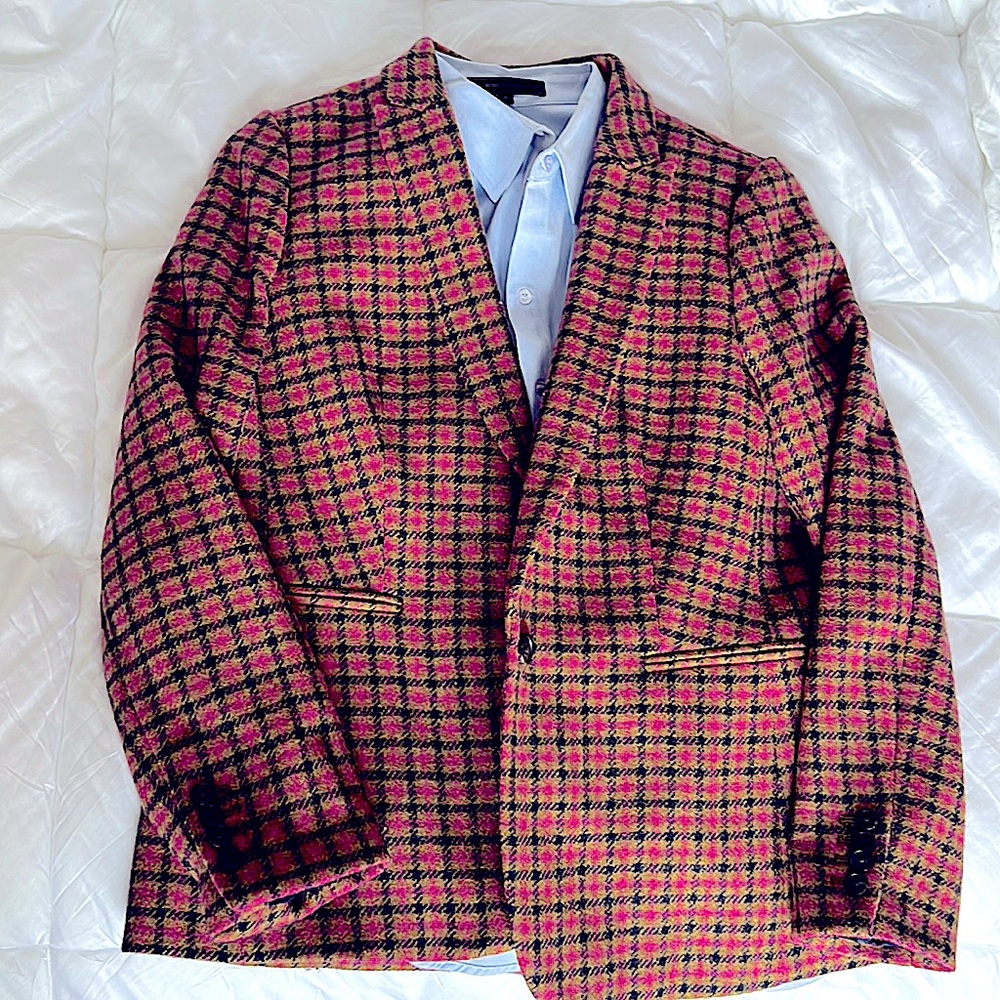 Wool J.CREW Parke blazer, size 12. Excellent condition!